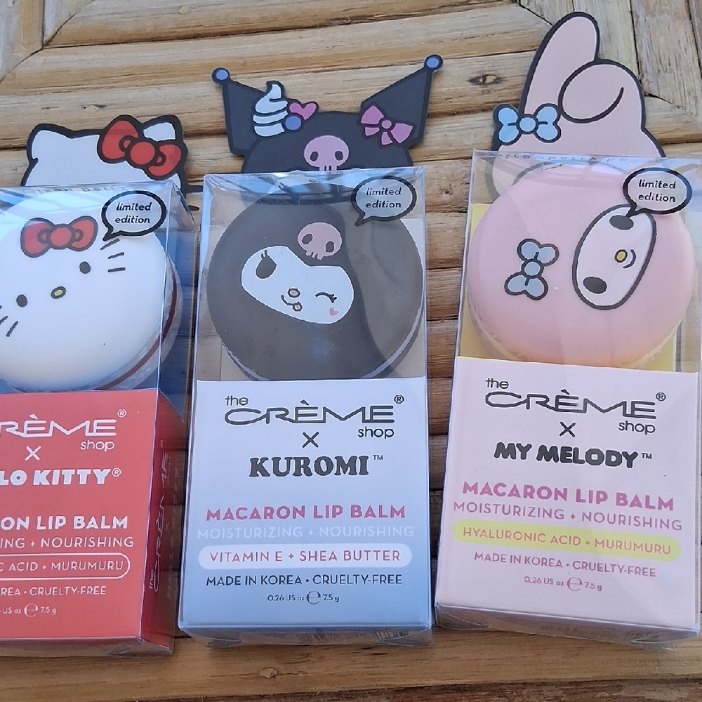 3 Set Of Lip Balm